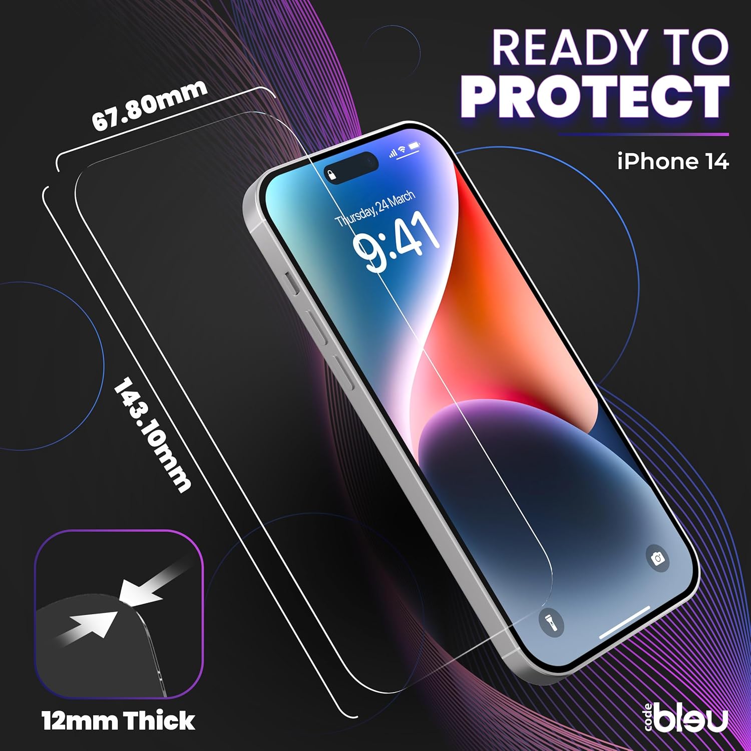 Code Blue | Premium Screen Protector